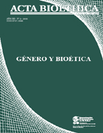 							Ver Vol. 12 Núm. 2 (2006): Bioética y género
						
