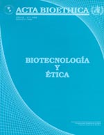 							Visualizar v. 9 n. 1 (2003): Biotecnología y ética
						