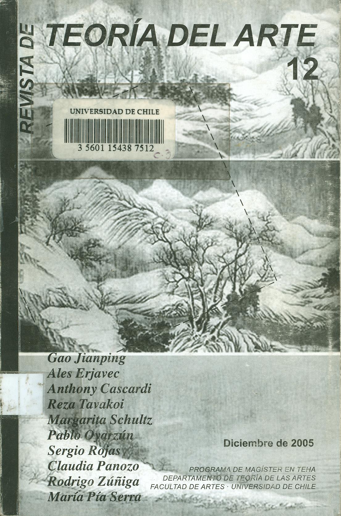							Visualizar n. 12 (2005): diciembre
						