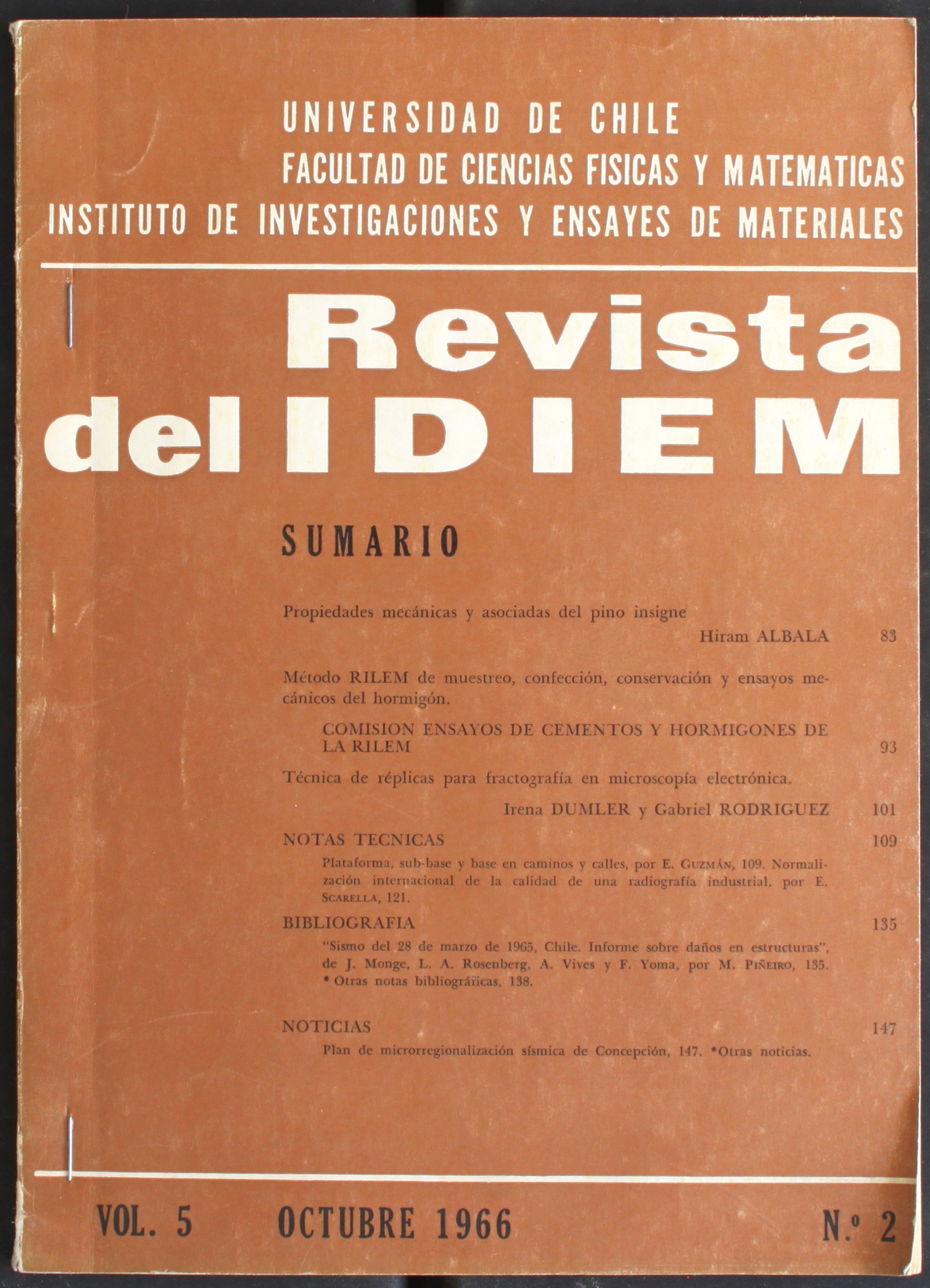 											Ver Vol. 2 Núm. 2 (1963): Año 1963, agosto
										