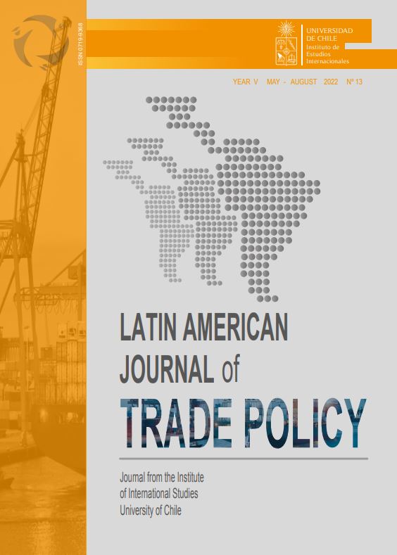 							View Vol. 5 No. 13 (2022): Latin American Journal of Trade Policy
						