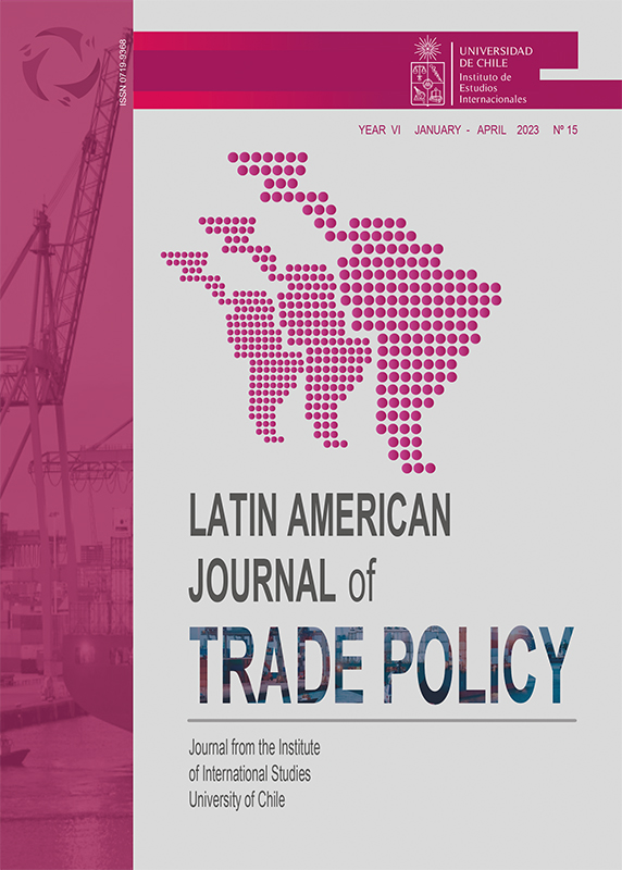 											View Vol. 6 No. 15 (2023): Latin American Journal of Trade Policy
										